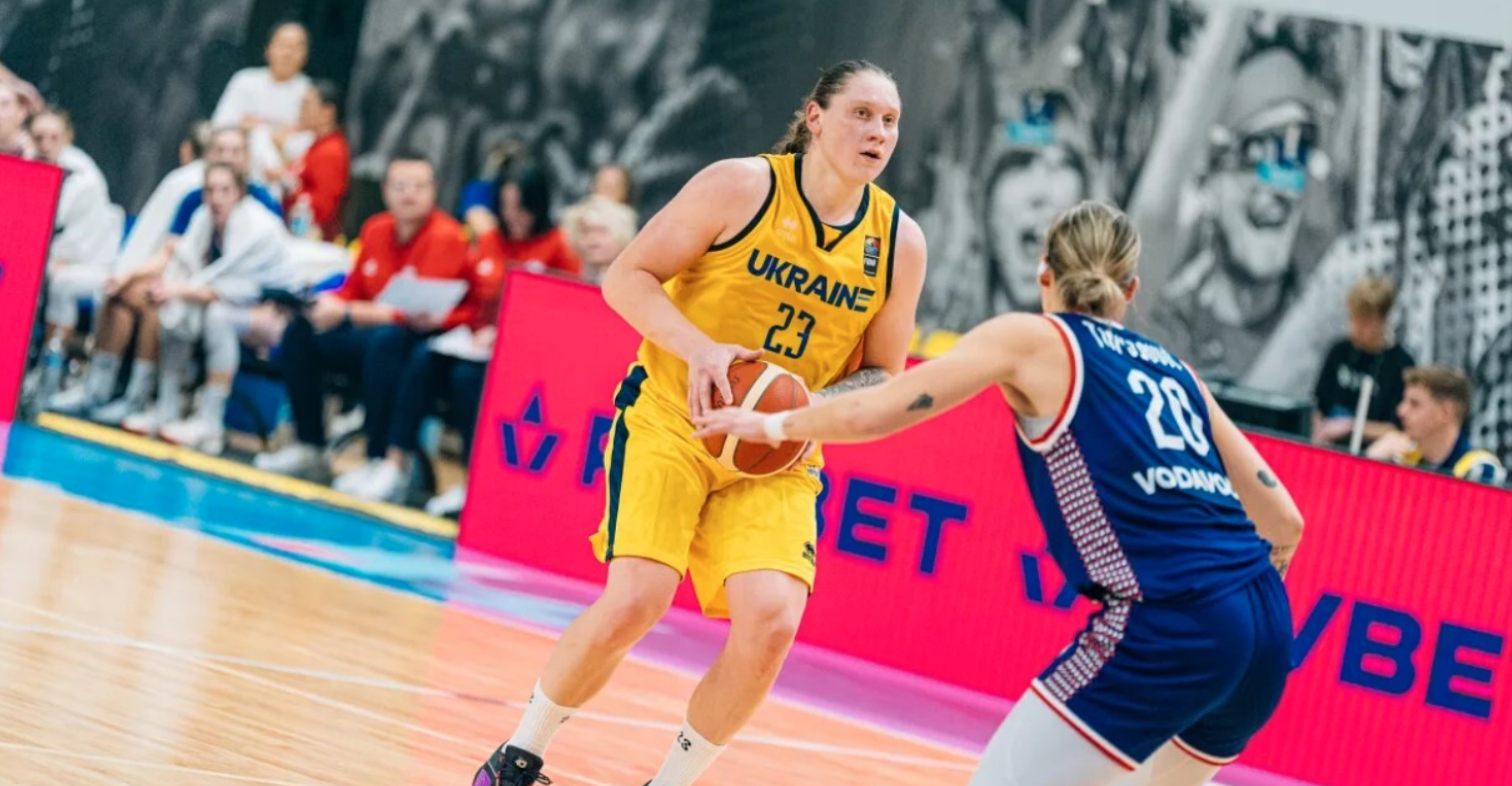 Жіноча збірна України зазнала розгромної поразки від Сербії у відборі на Євробаскет-2025